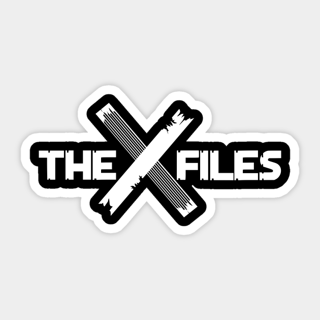 The x files X Sticker TeePublic